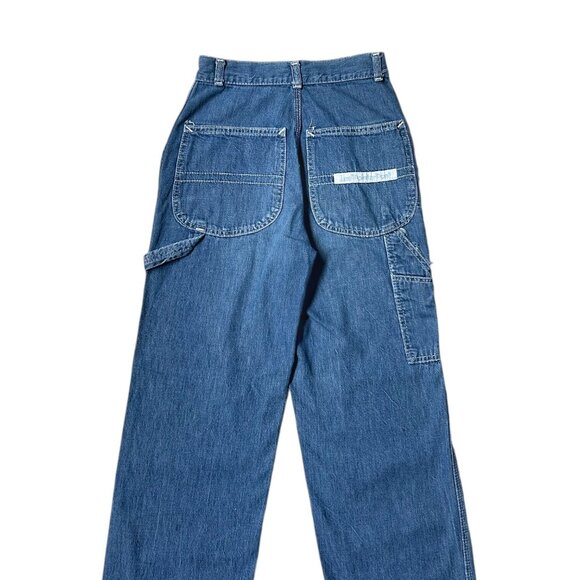 70s vintage Lee Painter Pant Jeans Carpenter Utility Long inseam Talon Zipper. - Picture 3 of 9